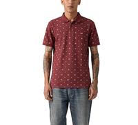Levis Hm Polo Ebba Geo Oxblood Pattern P