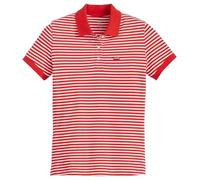 Levi's® 300 Poloshirt mit Label-Stitching in Kirsche, Größe XS