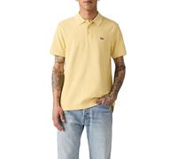 Poloshirt LEVI'S "LE NEW LEVIS HM POLO", Herren, Gr. S, gelb (vine tipping stripe gelb), Piqué, Obermaterial: 100% Baumwolle, normal normal, ohne Ausschnitt, Bündchen, Shirts, mit kleinem Batwing-Logo
