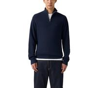 Strickpullover LEVI'S "HM QUARTER ZIP SWEATER", Herren, Gr. XL, naval academy, Strick, Obermaterial: 100% Baumwolle, unifarben, normal hüftbedeckend, Rundhals, Bündchen, Pullover Strickpullover, mit Z