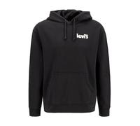 Levi's® Hoodie Herren Comfort Fit Baumwolle schwarz, M