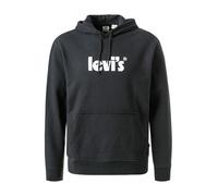 Levi's® Hoodie Herren Comfort Fit Baumwolle schwarz, S
