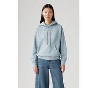 Levi's® Hoodie mit Label-Stitching in Blau, Größe S