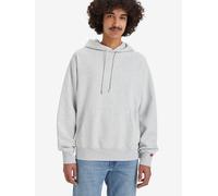 LEVIS Men's The Authentic Hoodie Neutrals, Light Gray Htr BROS, M