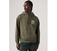 Kapuzensweatshirt LEVI'S "RELAXED GRAPHIC PO", Herren, Gr. XXL, stretched, Sweatware, Obermaterial: 88% Baumwolle, 12% Polyester, bedruckt, relaxed fit hüftbedeckend, Rundhals, Bündchen, Sweatshirts,