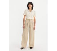 Levi's Pleated Wide-leg & Flared Jeans Pant Beige Größe: W24L28 | Ausgestellte Hosen Outlet | Damen | Braun