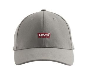Levis - "Housemark" Baseball-Mütze, Flex Fit (Grau) Einheitsgröße