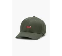 Levi's Basecap Herren Housemark Flexfit Logo-Stitching Baumwollmischung Khaki Größe 1