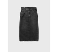 Jeansrock LEVI'S "HR BACK SLIT SKIRT", Damen, Gr. 29, wandering spirit cle, Web, Obermaterial: 100% Baumwolle, unifarben, casual, slim fit kniebedeckend, Röcke, mit Schlitz hinten (36274636-29) wander