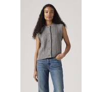 Levi's Ines Cable Sweater Vest Grey Größe: L | Strickpullover Outlet | Damen | Grau
