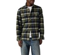 Levi's Herren Jackson Worker Hemd mit Button-Down-Kragen, Medina Plaid Deep De, XL