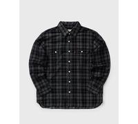 Langarmhemd LEVI'S "JACKSON WORKER", Herren, Gr. XXL, N-Gr, huxley plaid jet bla, Cord, Obermaterial: 100% Baumwolle, relaxed fit, Hemden (14024262-XXL) huxley plaid jet bla