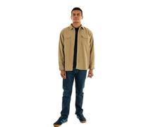 Langarmhemd LEVI'S "JACKSON WORKER", Herren, Gr. M, N-Gr, true chino, Cord, Obermaterial: 100% Baumwolle, relaxed fit, Hemden (19216447-M) true chino