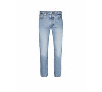 Levi's Straight-Jeans 501 Original – Herren, Knopfleiste, 100% Baumwolle, W34/L32, blau