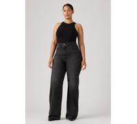 Levi's Women Ribcage Wide Leg Jeans, Swipe Up, 27W / 34L