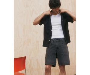 Levis Jeans Shorts 468 Baggy Style in Schwarz W28 Loose Fit