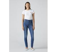 Skinny-fit-Jeans LEVI'S "Retro High Skinny" Gr. 27, Länge 32, blau (run the world) Damen Jeans Röhrenjeans (47433065-27)