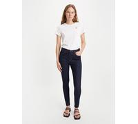 Skinny-fit-Jeans LEVI'S "720 High Rise" Gr. 24, Länge 32, blau (rinsed) Damen Jeans Röhrenjeans (37689355-24) rinsed