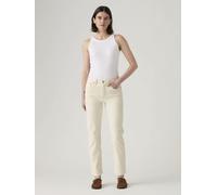 Levi's 501 Crop Spacey Brown Rice Größe: W27L26 | Straight Jeans Outlet | Damen | Braun