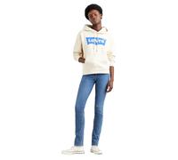 Levi's Jeans Straight 724 High Rise in blau und Zerrissen W32 / L28 Slim Fit