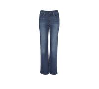 Straight-Jeans LEVI'S "723 HIGH RISE STRAIGHT", Damen, Gr. 32, Länge 32, blau (true blau schwarz), Denim/Jeans, Obermaterial: 51% Baumwolle, 37% Lyocell, 7% Polyester, 3% Elastomultiester, 2% sonstige
