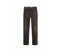 Straight-Jeans LEVI'S "724 High Rise Straight", Damen, Gr. 28, Länge 32, together time, Jeans, Obermaterial: 85% Baumwolle, 7% Lyocell, 6% Elastomultiester, 2% Elasthan, Casual, straight fit lang, Jea