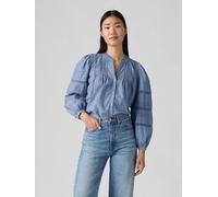 Levi's Jeansbluse in Blau - 57% | Größe XS | Damen Blusen