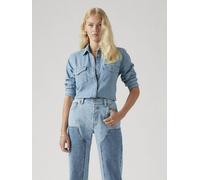 Levi´s ® Iconic Western Langarmhemd S Old 517 Blue 2