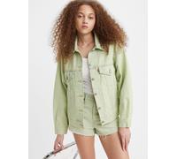 Levi's Jeansjacke in Grün - Größe M | Damenjacken