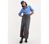 Jeansrock LEVI'S "Ankle Column Skirt" Gr. 29, grau (adventure seeker) Damen Röcke Jeansröcke (71886914-29)