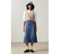 Levi's Damen HR A LINE Decon Skirt Rock, MID Morning, 24