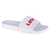 LEVI'S June Perf S 233025-753-151, Womens slides, white, 39 EU