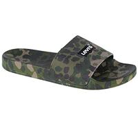 Levi's June Stamp 234217-753-92, Mens slides, green, 44 EU