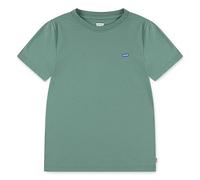 T-Shirt LEVI'S KIDS "LVB BATWING CHEST HIT", Jungen, Gr. 14 (164), deep grass grün, Single Jersey, Obermaterial: 100% Baumwolle, unifarben, casual, Basic schmal hüftlang, Rundhals, Kurzarm abgesteppte