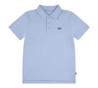 Poloshirt LEVI'S KIDS "LVB BACK NECK TAPE POLO", Mädchen, Gr. 12 (152), chambray blau levi's, Single Jersey, Obermaterial: 100% Baumwolle, Shirts, for BOYS (60566414-12) chambray blau levi's