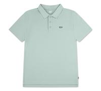 Poloshirt LEVI'S KIDS "LVB BACK NECK TAPE POLO", Mädchen, Gr. 12 (152), cameo grün, Single Jersey, Obermaterial: 100% Baumwolle, Shirts, for BOYS (35280223-12) cameo grün