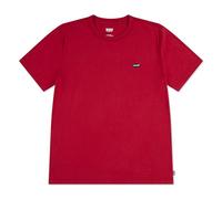 T-Shirt LEVI'S KIDS "LVB BATWING CHEST HIT", Jungen, Gr. 14 (164), urban rot, Single Jersey, Obermaterial: 100% Baumwolle, unifarben, Basic schmal hüftlang, Rundhals, abgesteppte Kante, Shirts T-Shirt