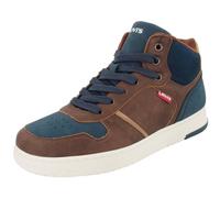 Levi's - Kick Mid - Kinder Stiefelette mit Fleecefutter - Braun/Blau (Dark Br..., Gr. 37