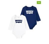 Lhn Ls 2Pk Batwing Bodysuit Se by Levi's 6 - 12M