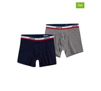 Levi's Kids 2er-Set: Boxershorts in Dunkelblau - Größe 140-152 | Kinder Waesche