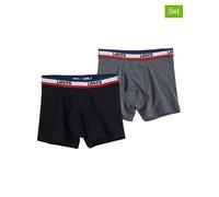 Levi's Kids Jungen Sportswear Logo 9l0130 Pack of 2 Boxershorts Briefs, Schwarz, 12 Jahre EU