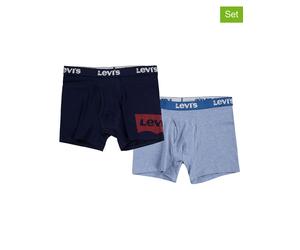 Levi's Kids 2er-Set: Boxershorts in Schwarz - Größe 128-140 | Kinder Waesche