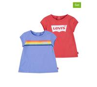 Levi's Kids 2er-Set: Shirts in Rot - Größe 62 | Baby Shirts