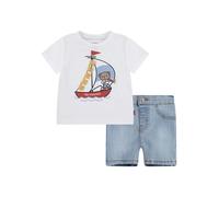 Levi's Kids 2tlg. Outfit in Weiß - Größe 86 | Baby Shirts