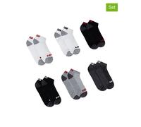 Levi's Kids Unisex Kinder Lhn Box Tab Low Cut 6pk Strumpfwaren, Dark Grey Heather, 35 EU
