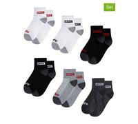 Levi's Kids 6er-Set: Socken in Weiß - Größe 110-122 | Kinder Socken Strumpfhosen