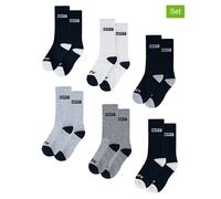 Levi's Kids 6er-Set: Socken in Weiß - Größe 122-134 | Kinder Socken Strumpfhosen