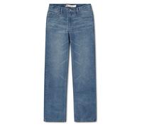 Regular-fit-Jeans LEVI'S KIDS "LVB 505 REGULAR FIT JEAN", Jungen, Gr. 12 (152), N-Gr, bay area, Denim/Jeans, Obermaterial: 79% Baumwolle, 15% Polyester, 6% Viskose, unifarben, regular fit lang, Jeans,