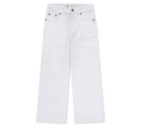 Weite Jeans LEVI'S KIDS "LVG WIDE LEG JEANS", Mädchen, Gr. 10 (140), N-Gr, hellweiß, Denim/Jeans, Obermaterial: 98% Baumwolle, 2% Elasthan, Jeans, for GIRLS (24459828-10) hellweiß