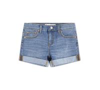 Jeansshorts LEVI'S KIDS "LVG GIRLFRIEND SHORTS", Mädchen, Gr. 14 (158), N-Gr, dance around, Denim/Jeans, Obermaterial: 69% Baumwolle, 30% Polyester, 1% Elasthan, Jeans Jeansshorts, for GIRLS (15100269